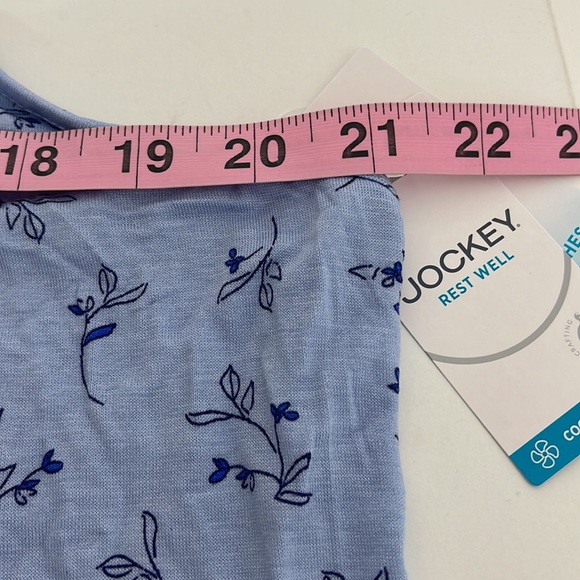 Jockey Cooling Comfort Cami Sleepshirt Gown Faint Floral XL - Picture 12 of 13